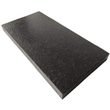 Parapet z granitu Nero Zimbabwe Antico szerokość 17,5cm grubość 3cm